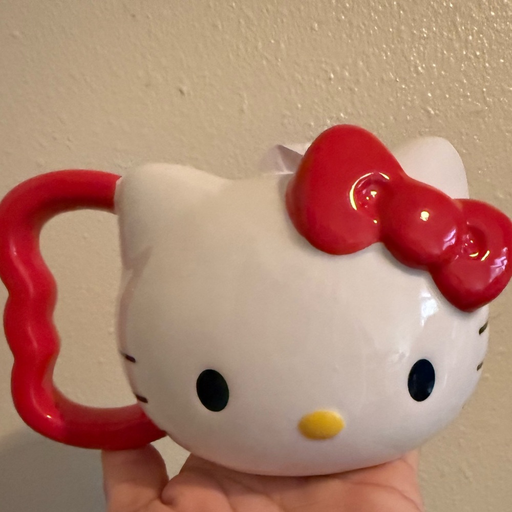 Hello Kitty Red and White Mug